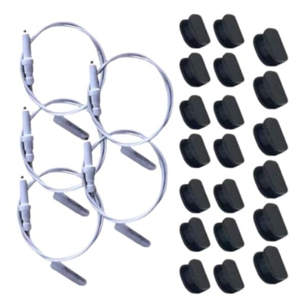 5 eletrodo + 20 borracha da grade fogão cooktop fischer