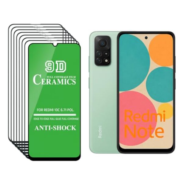 8 Películas de Cerâmica 9D todos modelos Redmi: 13 13s 12 12s 11 11s 10 10s 9 8 Pro 5G Note (NOTE 11 PRO)