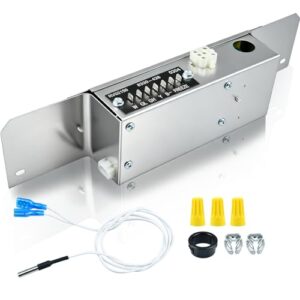 9330C755 Caixa de controle, controle térmico RV AC Cool, conjunto de caixa de controle serve para unidades de ar condicionado Coleman Mach 15 RV com tira de calor (1)