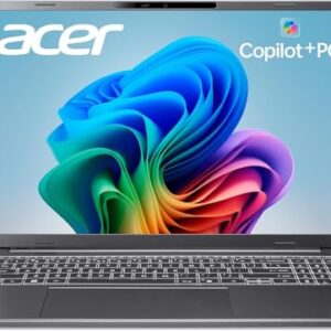 acer Aspire 16 AI Copilot+ PC | Tela multitoque WUXGA 120Hz de 16 polegadas | Snapdragon X X1-26-100 | NPU: 45 tops - GPU: até 1,7 TFLOPs | LPDDR5X de 16 GB | SSD PCIe 4 de 1 TB | Wi-Fi 7