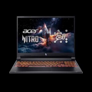 acer Nitro V 16 AI WUXGA (1920 x 1200) IPS 180Hz Gaming Laptop AI PC, processador AMD Ryzen 5 240, NVIDIA GeForce RTX 5050 8GB GDDR7 VRAM, 16GB RAM, 512GB SSD, (16 polegadas, R5, RTX5050)