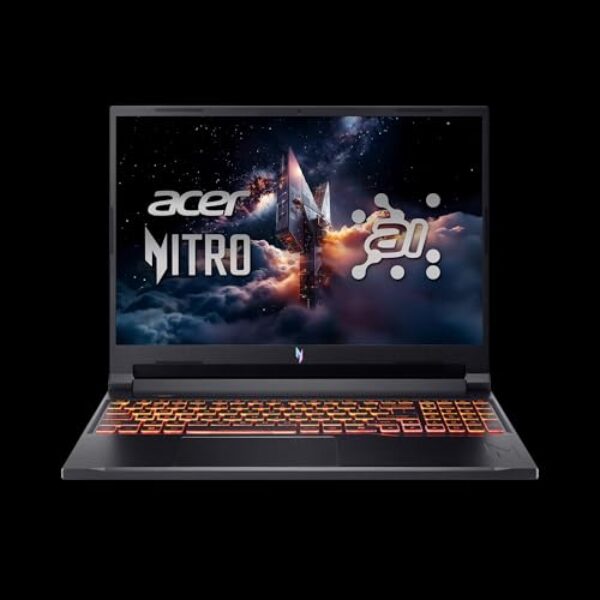 acer Nitro V 16 AI WUXGA (1920 x 1200) IPS 180Hz Gaming Laptop AI PC, processador AMD Ryzen 5 240, NVIDIA GeForce RTX 5050 8GB GDDR7 VRAM, 16GB RAM, 512GB SSD, (16 polegadas, R5, RTX5050)