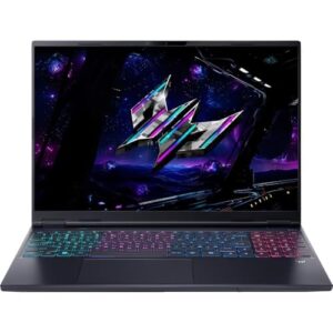 Acer Predator Helios Neo 16S, Notebook Gamer OLED 16" Intel Core Ultra 9, RTX 5060 8GB, 16GB RAM, SSD 1TB, Windows 11, Obsidian Black