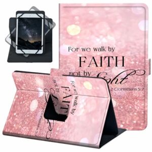 ACWDMKH Capa universal para tablet Android 10 de 10,1 polegadas com rotação de 360 graus, capa fólio para iPad 9,7/10,2/10,5/Galaxy Tab 9-10,5 polegadas/Fire HD10 e mais tablet de 9,0 a 10,5 polegadas