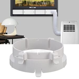 Adaptador de janela de ar condicionado portátil acoplador de mangueira de escape de ar condicionado de boca plana conector de tubo para tubo de 15 cm 12,7 cm acessórios móveis de ar condicionado