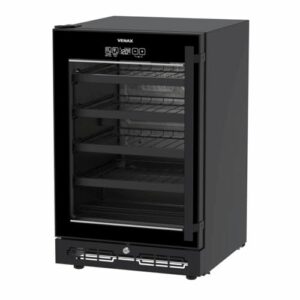 Adega Venax Cave In Touch 100l Preto Fosco de Embutir Porta Invertida 220v P31425