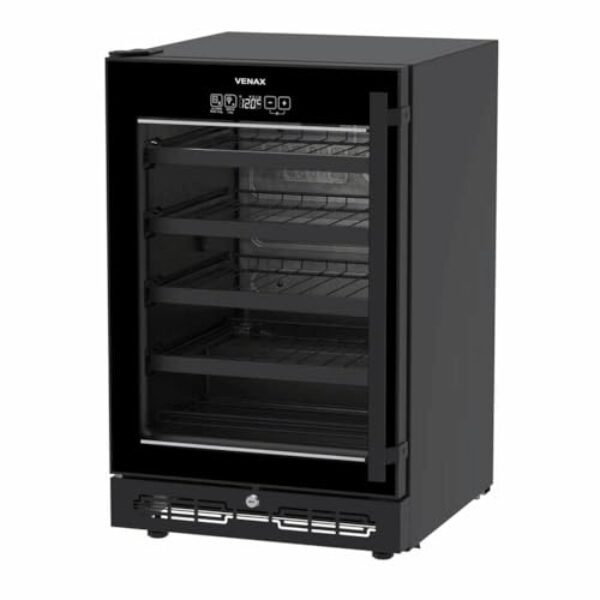 Adega Venax Cave In Touch 100l Preto Fosco de Embutir Porta Invertida 220v P31425