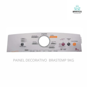 Adesivo Decorativo Lavadora Brastemp Ative BWL09 - 9kg - Alado - para maquinas de lavar roupas