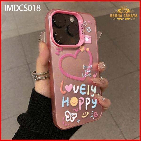 Adorável Caso Motivo Feliz-Holograma IMD SAMSUNG A20 A30 A20S A21S A22 4G A22 5G A23 4G/A23 5G A24 A25 A25 5G A26 5G A31