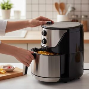 Airfryer 5,2L Veneza Inox – Fritadeira Sem Óleo Antiaderente 1500W 110V