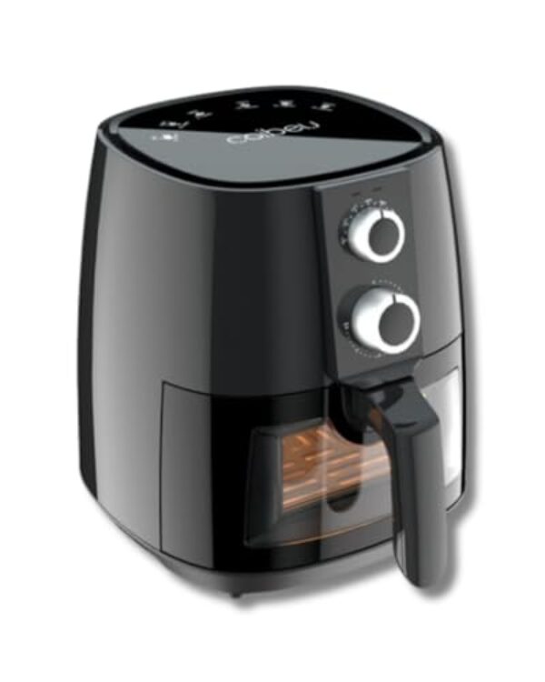 Air Fryer Fritadeira Elétrica Sem Óleo 3,8l 1350w 110v Preto