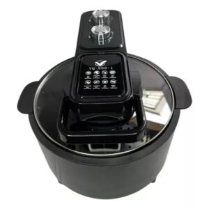 Airfryer Fritadeira Elétrica Sem Óleo Power Digital Inox 220V com Painel Touch