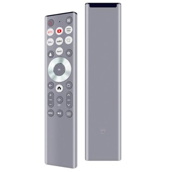 ALLIMITY Controle remoto de substituição ERF6A80 adequado para Hisense U6 U7 U8 A7 Series Mini-LED ULED 4K UHD Google Smart TV 55U8N 65U8N 75U8N 85U8N 100U8N 55U7N 65U7N 75U7N 55U6N 65U6N, SEM Voz