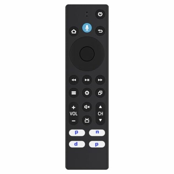 ALLIMITY Controle remoto de voz de substituição adequado para TCL S3 1080p LED Smart TV 32S350F, modelo 40S350F 2023