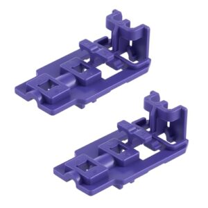 Allstare MEG62279201 Peças de reposição para rack de lava-louças LG LDF7774ST LDF5545ST Clipe de fixação de fileira de dentes LG Lava-louças Suporte de clipe de clipe 2 peças