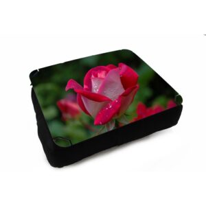 Almofada Bandeja para Notebook Laptop use Sala Quarto Personalizado Rosas