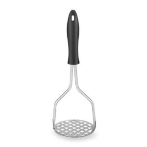 Amassador de Batata manual Espremedor de Batatas Macetador para Legumes Purê Amassar Papinhas Aço Inox Resistente