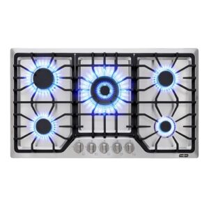 AMZRVSTUDIO Fogão a gás de 76 cm