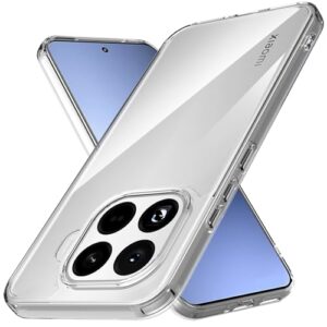 Anoowkoa Capa projetada para Xiaomi 15T Pro: TPU e PC [antiamarelamento] capa transparente para celular. À prova de choque de grau militar. Ultrafina à prova de quedas e ultramacia. Para Xiaomi 15T