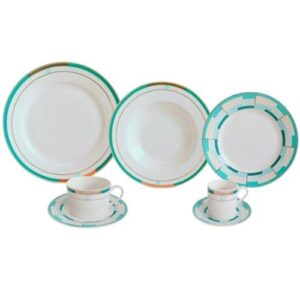 Aparelho de jantar Frattale em new bone china 42 peças