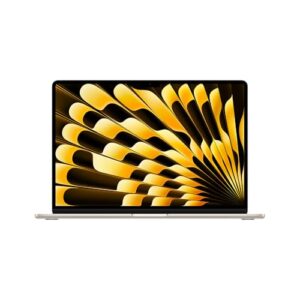 Apple 2025 MacBook Air (de 15 polegadas, Processador M4 da Apple com CPU 10‑core e GPU 10‑core, 24GB Memória unificada, 512 GB) - Luz das estrelas