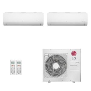 Ar-Condicionado Multi Split Inverter LG 30.000 (2x Evap HW 24.000) Quente/Frio 220V