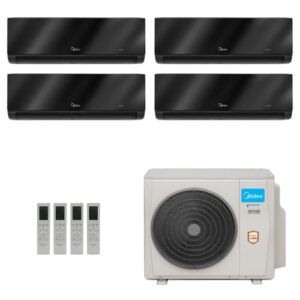 Ar-Condicionado Multi Split Inverter Springer Midea 42.000 (1x Evap HW 9.000 + 2x Evap HW 12.000 + 1x Evap HW 24.000) Quente/Frio 220V