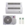 Ar Condicionado Bi Split Gree Inverter G Max 18.000 Btus (2x Cassete 9.000) Quente e Frio 220v R-32