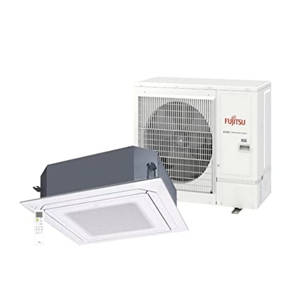 Ar Condicionado Split Cassete Inverter Fujitsu 30000 BTU/h Quente e Frio AUBH30KRLB – 220 Volts