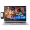ASUS Laptop Chromebook CX1 de 14 polegadas FHD, Intel Celeron N4500, 4 GB de RAM, 224 GB de armazenamento (conjunto de estação de ancoragem de 64 GB eMMC + 160 GB), gráficos Intel UHD, Wecam 720p