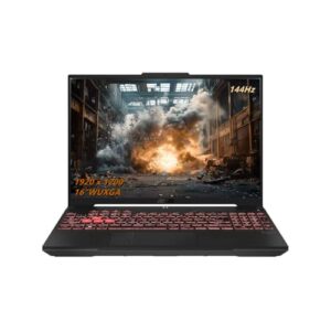 ASUS Laptop TUF Gaming A16, laptop para jogos FHD de 16 polegadas + 144 Hz, AMD Ryzen 7-7445HS, NVIDIA GeForce RTX 4050, 16 GB DDR5, SSD de 512 GB, BK, cinza, Windows 11 Home, suporte dobrável para