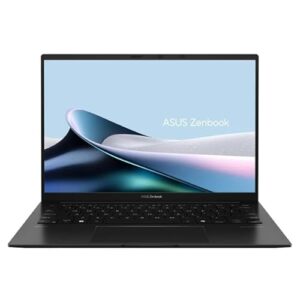 ASUS Notebook Zenbook 14, tela sensível ao toque OLED WUXGA de 14 polegadas, AMD Ryzen 7 8840HS de 8 núcleos, placa de vídeo AMD Radeon, SSD de 16 GB LPDDR5 de 512 GB, teclado retroiluminado, Wi-Fi 6E