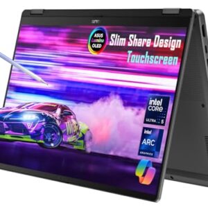 ASUS Vivobook 14 Flip Laptop Copilot+ PC, tela sensível ao toque OLED WUXGA de 14 polegadas, 8 núcleos AI Intel Core Ultra 5 226V, Intel Arc Graphics, 16GB RAM 1TB SSD, Win 11 H, cinza fosco