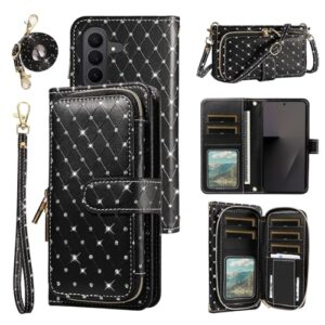 Asuwish Capa de telefone para Samsung Galaxy Z Fold 7 ZSZXLLB EUA preta
