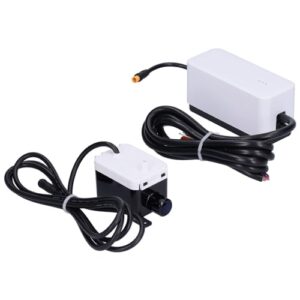 AUNMAS Mini Bomba de Condensado Split, Plástico de Engenharia, Drenagem Automática, Potência de 3 W, Baixo Ruído, para Ar Condicionado HVAC e Desumidificadores