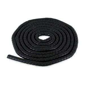 aurorareveal Tubo protetor de fio de mangueira espiral retardante de chamas com comprimento de 3,18 cm OD x 6,5 m com extensão da vida útil da mangueira