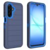 AZSXLG Capa protetora 3 em 1 para Samsung Galaxy A17 5G (azul, A17)
