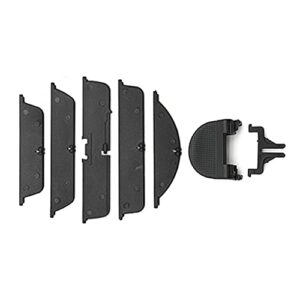 Bacar Fornt A/C Grade de Saída de Ventilação Ar Condicionado Clipe Grade Painel Console Central Conjunto de Clipes Deslizantes de Ventilação de Ar Kit de Reparação Substituição para Land Rover LR3 LR4