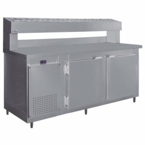 Balcão Condimentado 2 Portas Rf041 Frilux Balcão Refrigerado 500 Litros Inox 110v