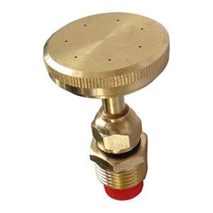 barenx Cabeça de irrigação de bocal de fonte de água resistente DN15 20 mm rosca 1/5.1 cm