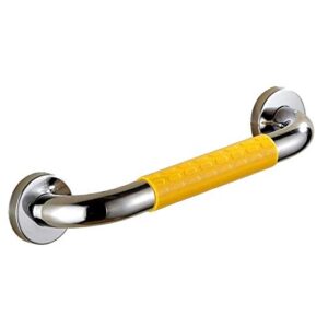 Barra de apoio para banheiro, alça de segurança de chuveiro, barra de apoio para idosos com deficiência, antiqueda, antiderrapante, espessa, temperatura constante, aço inoxidável