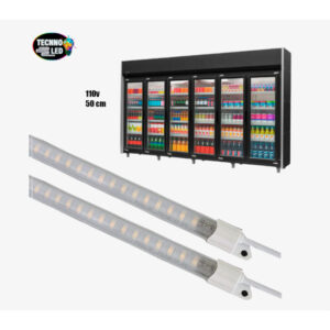 Barra de led 50cm para Geladeira ou frigobar Branco Frio 110v