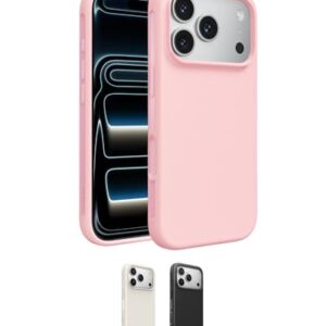 Belkin Capa para iPhone 17 Pro, protetora, compatível com MagSafe com revestimento tratado antiarranhões e anti-amarelamento, controle de câmera sensível ao toque - grau militar, design fino, à prova