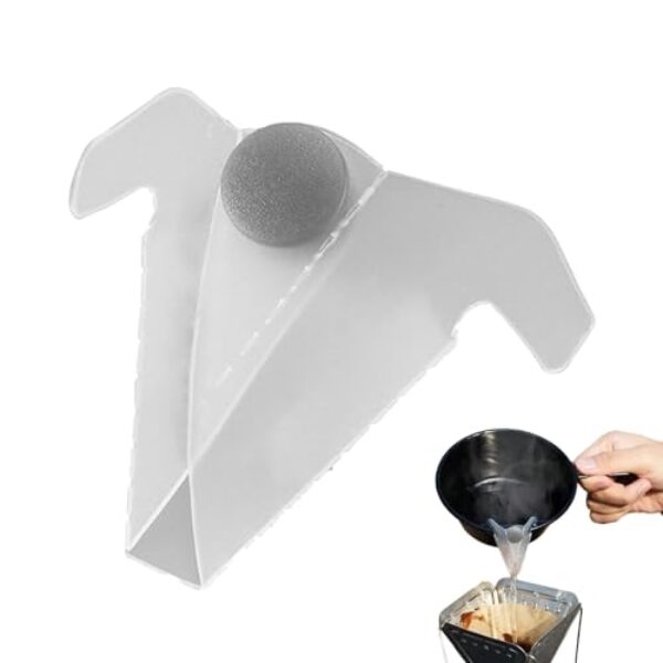 Bico de gotejamento de café feito à mão, bocal guia de café de gotejamento manual, bocal de desvio, acessórios de acampamento de boca estendida portátil, ferramentas ao ar livre