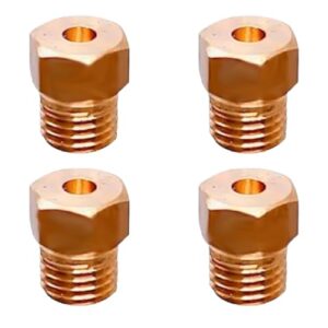 Bico injetor fogão cooktop electrolux gn 4 peças original