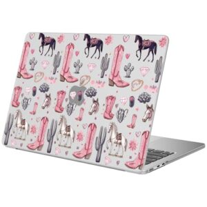 BlHMCASE Compatível com MacBook Pro 13 polegadas capa M2 2025, 2024-2016 A2338 M1 A2251 A2289 A2159 A1989 A1708 A1706, capa dura protetora rosa fofa para Mac Pro 13