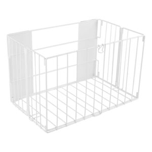 Bohany Cesto Magnético - Contentor para Máquina de Lavar e Secar | Prateleira Decorativa Dobrável Cesto Poupa-Espaço para Cozinha Sala de Aula Frigorífico Quarto Casa de Banho - Poupa Espaço para