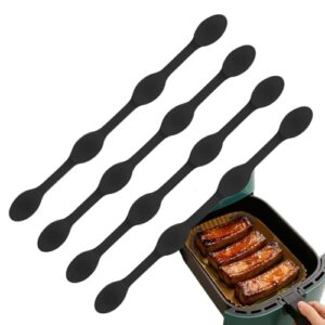 Bohany Ímãs De Silicone Para Fritadeira A Ar - Suporte De Silicone Magnético Anti-Queimaduras Fritadeira A Ar | Ímã Do Forro Com De Fixação,Para Casa, Dormitório, Escritório, Apartamento,