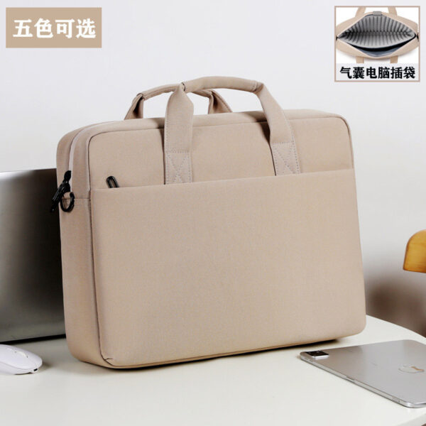 Bolsa de computador à prova de choque com Airbag completo, adequada para Lenovo, 14 polegadas, 15-16 polegadas, um ombro