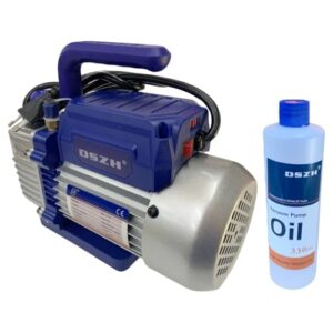 Bomba de Vácuo 1,8CFM 1 Estágio Para Sistemas Refrigeração